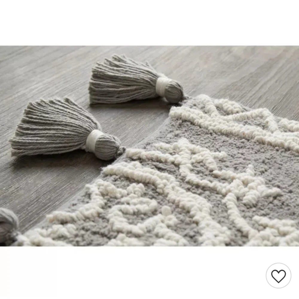 Medallia Bath Rug Gray - SKL Home